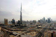 Dubai's Metro train system - 18 Dec 2009