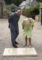 Prince Charles and Camilla, Duchess of Cornwall visit St Michael's Mount, Marazion, Cornwall, Britain - 12 Jul 2010