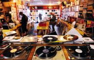 Vinyl Junkies record shop in Berkwick Street, Soho, London, Britain - 10 May 2010