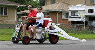 Toilet car by Dave Hersch, Lakewood, Colorado, America - Jul 2010