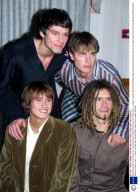 Pop Group Take That Announce Their Breakup At Manchester Airport's Hilton Hotel. L-r (jason Orange Gary Barlow Mark Owen And Howard Donald.)
