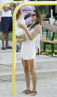 Alessandra Ambrosio and Jamie Mazur Out and About with Daughter Anja Louise, Malibu, Los Angeles, America - 18 Jul 2010