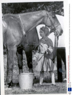 Princess Anne (now Princess Royal) - Polo. Picture Shows Princess Anne Attending A Polo Game At Windsor. 1957