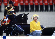 TROOPING THE COLOUR, LONDON, BRITAIN - 1999