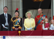TROOPING THE COLOUR, LONDON, BRITAIN - 12 JUN 2004