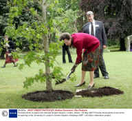 Princess Anne re-opens the restored Gordon Square, London, Britain - 05 May 2007
