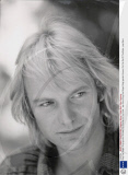 Sting Pop Singer Sting (gordon Sumner) On Film Set Of The Bride....pop Stars