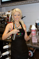 Holly Madison Serves Sweet Treats at the Sugar Factory