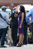 Courteney Cox  Continues to Look Stunning on Set