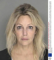 Heather Locklear after being arrested for driving under the influence, Santa Barbara, America - 29 Sep 2008