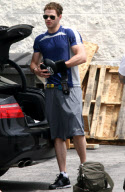 Kelan Lutz goes to boxing class, Los Angeles, America - 21 Jul 2010