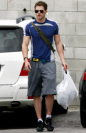 Kelan Lutz goes to boxing class, Los Angeles, America - 21 Jul 2010