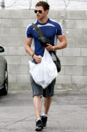 Kelan Lutz goes to boxing class, Los Angeles, America - 21 Jul 2010