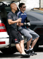 Kelan Lutz goes to boxing class, Los Angeles, America - 21 Jul 2010