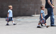Jayden James and Sean Preston love school!