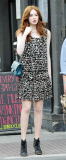 KAREN GILLAN LOOKING SEXY OUT IN LONDON