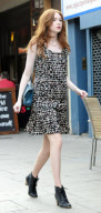 KAREN GILLAN LOOKING SEXY OUT IN LONDON