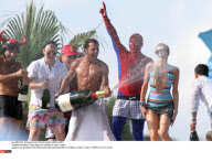FRANCE: Paris Hilton On Holiday In Saint Tropez