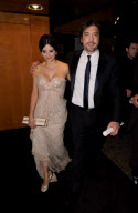 63eme Festival International du Film de Cannes. Javier Bardem (prix d'interpretation masculine) et Penelope Cruz. Arnal. Exclusif