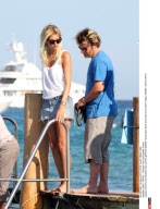SAINT TROPEZ :  Michael Youn and Isabelle Furano