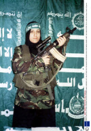 REEM SALEH AL RIYASHI WOMAN SUICIDE BOMBER WHO CARRIED OUT AN ATTACK ON THE MAJOR CROSSING POINT BETWEEN ISRAEL AND THE GAZA STRIP ON 14 JAN 2004