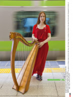TOKYO: French musician, Cecile Corbel