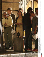 PARIS: Woody Allen, filming of "Midnight in Paris"