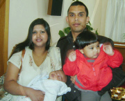 Six-week-old baby survives without a scratch after being flung from car moving at 70mph, Croydon, Surrey, Britain - 09 Jun 2010