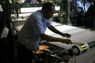 Silk production - from worm to catwalk, southern India - 2010