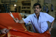 Silk production - from worm to catwalk, southern India - 2010