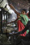Silk production - from worm to catwalk, southern India - 2010