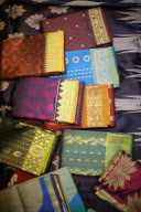Silk production - from worm to catwalk, southern India - 2010