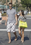 Lovebirds ASHLEY TISDALE and SCOTT SPEER spotted at the Malibu Country Mart
