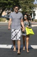 Lovebirds ASHLEY TISDALE and SCOTT SPEER spotted at the Malibu Country Mart