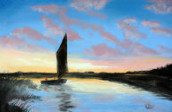 7-year-old 'Mini Monet' Keiron Williamson takes art world by storm, Norfolk, Britain - 01 Aug 2010