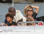 SAINT TROPEZ: Heidi Klum, Seal and family