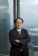 Takumi Shibata, Director of Nomura at the Nomura offices in Canary Wharf, London, Britain - 26 Jan 2010