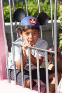 *EXCLUSIVE*  Kevin Federline takes the kids to Disneyland