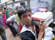 Slum Dwellers Clash with the Police During an Attempt to Demolish a Slum in Dhaka, Bangladesh - 05 Aug 2010