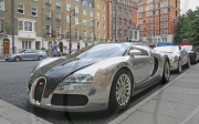 Chrome supercars outside The Berkeley hotel, London, Britain - 05 Aug 2010