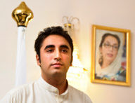 Bilawal Bhutto Zardar announces formation of fund for victims of the floods in Northern Pakistan at the Pakistan High Commission, London, Britain - 07 Aug 2010