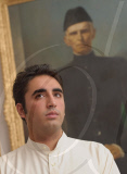 Bilawal Bhutto Zardar announces formation of fund for victims of the floods in Northern Pakistan at the Pakistan High Commission, London, Britain - 07 Aug 2010