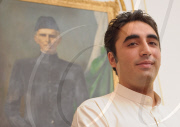 Bilawal Bhutto Zardar announces formation of fund for victims of the floods in Northern Pakistan at the Pakistan High Commission, London, Britain - 07 Aug 2010