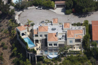 *EXCLUSIVE* Aerial Views of Lady Gaga's Bel Air Home