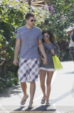 Lovebirds ASHLEY TISDALE and SCOTT SPEER spotted at the Malibu Country Mart