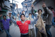Unrest in Srinagar, Kashmir, India - Aug 2010