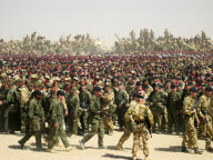Desert Rats assemble for invasion of Iraq, 2003
