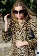 Kate Moss leaving her home in North London, Britain - 31 Jan 2007