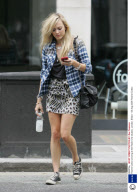 Fearne Cotton arriving at the Radio One studios, London, Britain - 08 Aug 2009