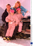 Pic By Steve Back In Verbier...duke Of York On His 38th Birthday With Duchess Of York And His Two Daughters Eugenie And Beatrice....
